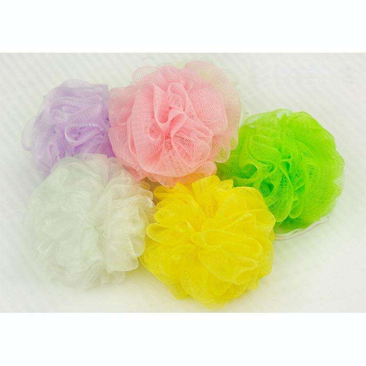 5 PCS Flower Bath Ball Bath Tubs Cool Ball Bath Towel Scrubber Body Cleaning Mesh Shower Wash Spo...