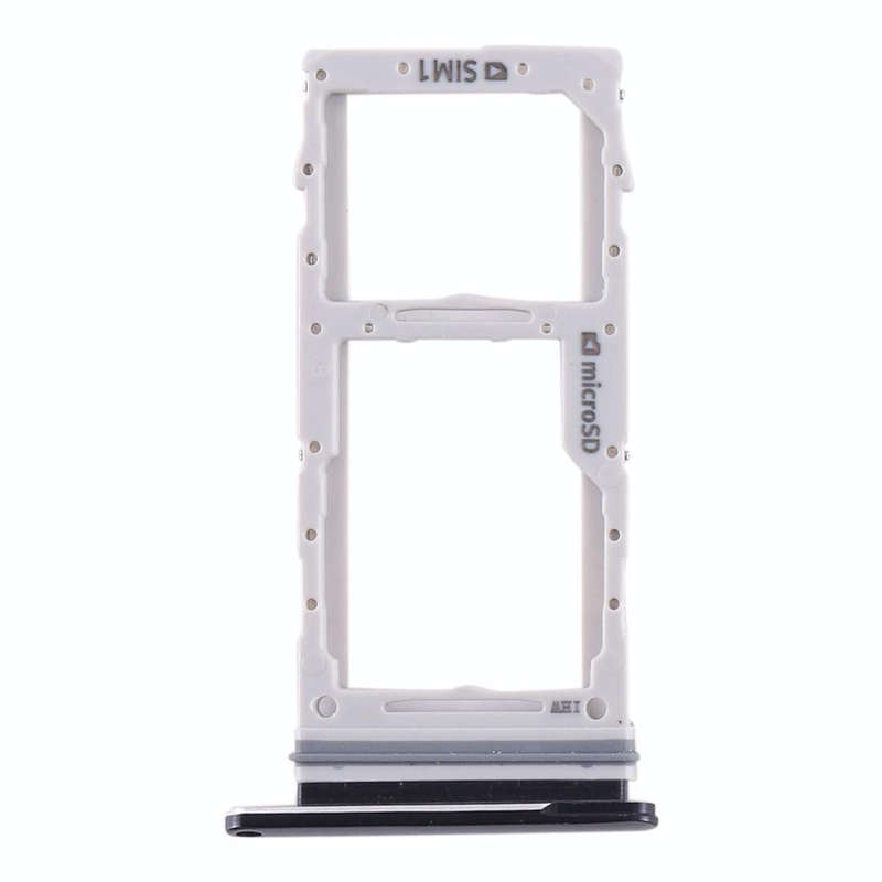 For Samsung Galaxy S20 SIM Card Tray + SIM Card Tray / Micro SD Card Tray (Black)
