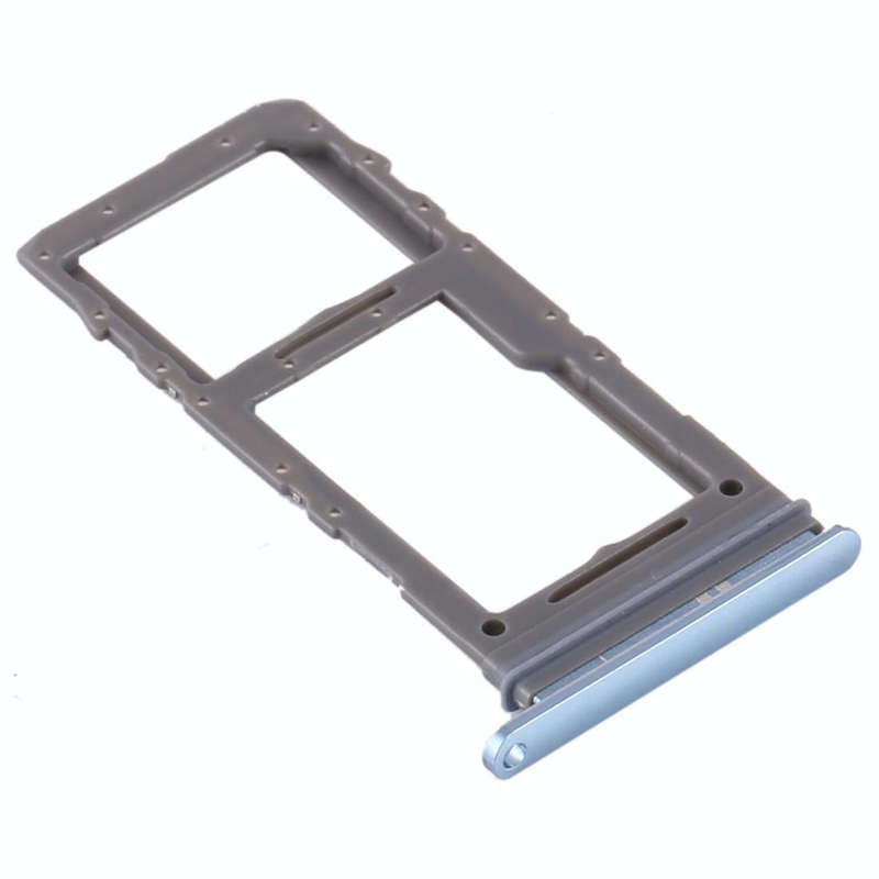 For Samsung Galaxy S20+ / Galaxy S20 Ultra SIM Card Tray + Micro SD Card Tray (Blue)