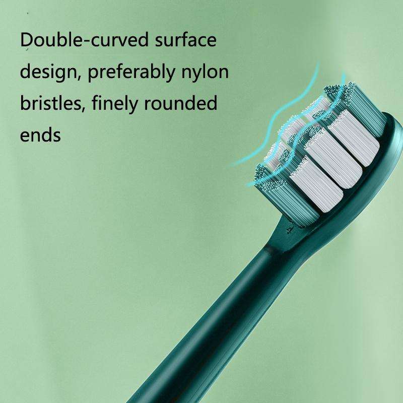 AW-175 Adult Household USB Sonic Electric Toothbrush Couple Toothbrush(White)
