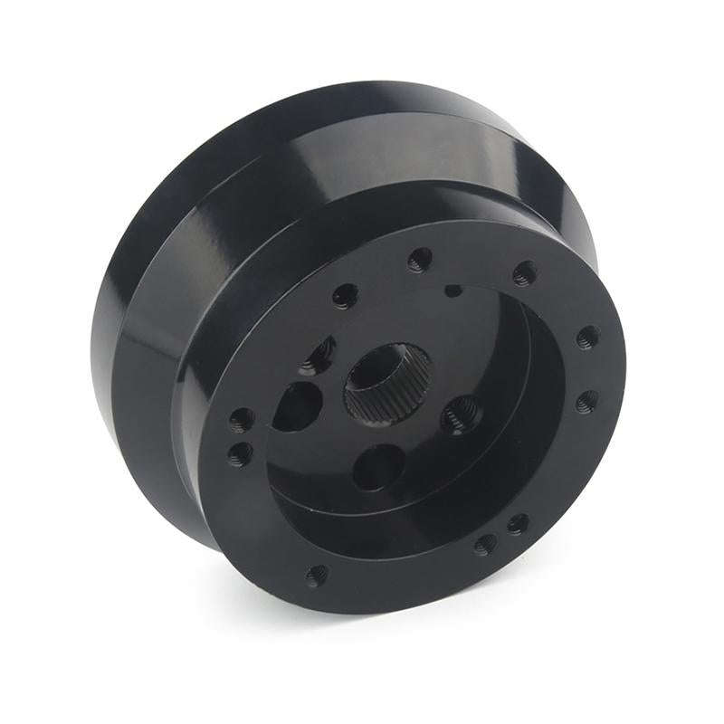 For Chevrolet 5 & 6 Hole Steering Wheel Polished Hub Adapter, Style:Type A