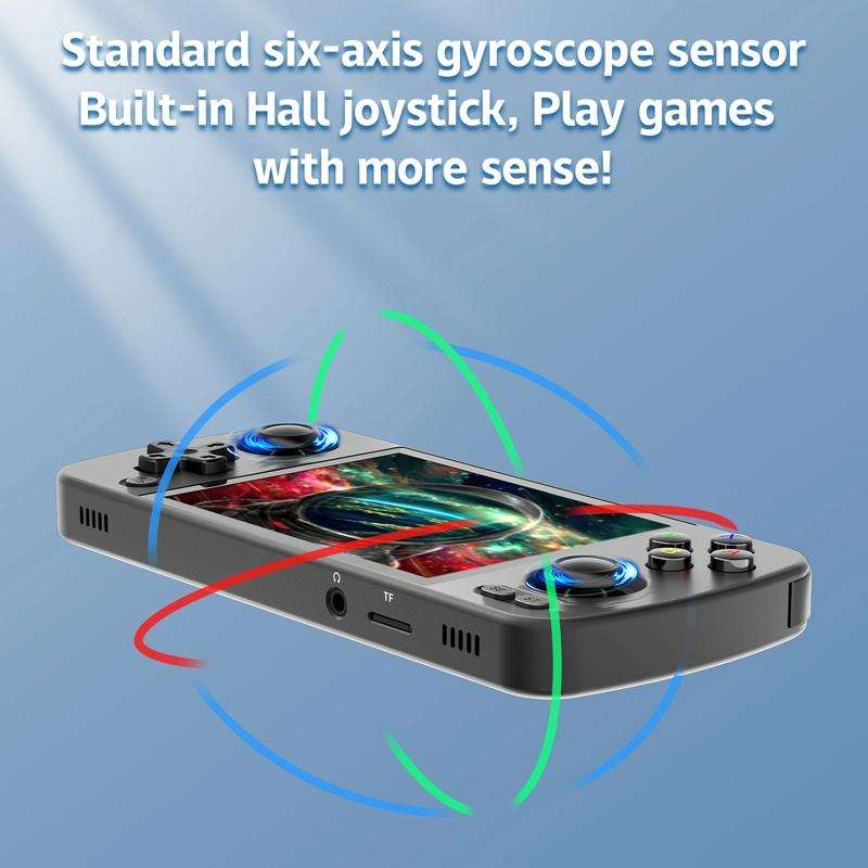 ANBERNIC RG405M Handheld Game Console 4 Inch IPS Touch Screen Aluminum Alloy Android 12 System 12...