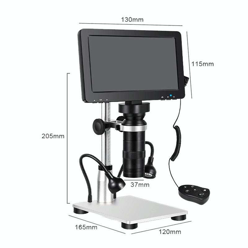 1200X 7-Inch HD Display Multifunctional Maintenance Inspection Digital Microscope(DM9-S)