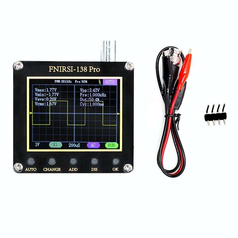 FNIRSI Handheld Small Teaching Maintenance Digital Oscilloscope, Specification: Standard Without ...
