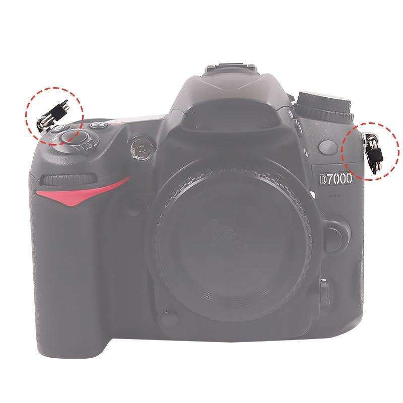 10 PCS BEXIN ZH-TQ Camera Shoulder Strap Split Triangle Ring Hook with Bracket