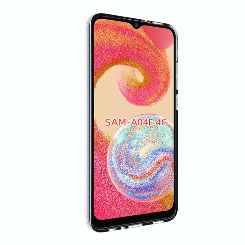For Samsung Galaxy A04e 4G Waterproof Texture TPU Phone Case(Transparent)