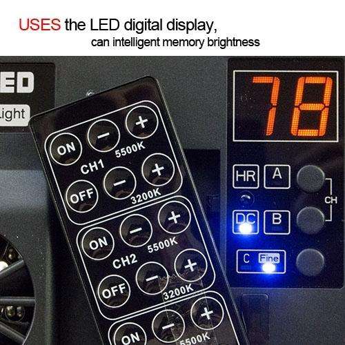 YONGNUO YN600L 600 LED 5500K Color Temperature Adjustable LED Video Light for Canon / Nikon / Son...