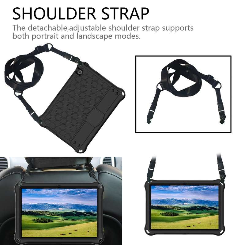 For Huawei MediaPad T3 10 Honeycomb Design EVA + PC Material Four Corner Anti Falling Flat Protec...