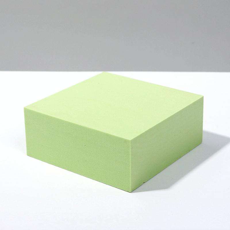 8 PCS Geometric Cube Photo Props Decorative Ornaments Photography Platform, Colour: Small Green R...