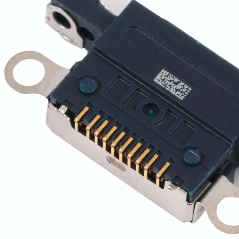 For iPhone 14 Plus Charging Port Connector (Black)