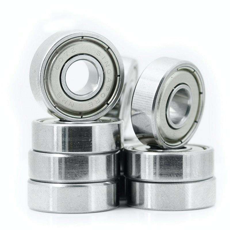 607zz 20pcs Miniature Bearings Silent Deep Groove Ball Bearings