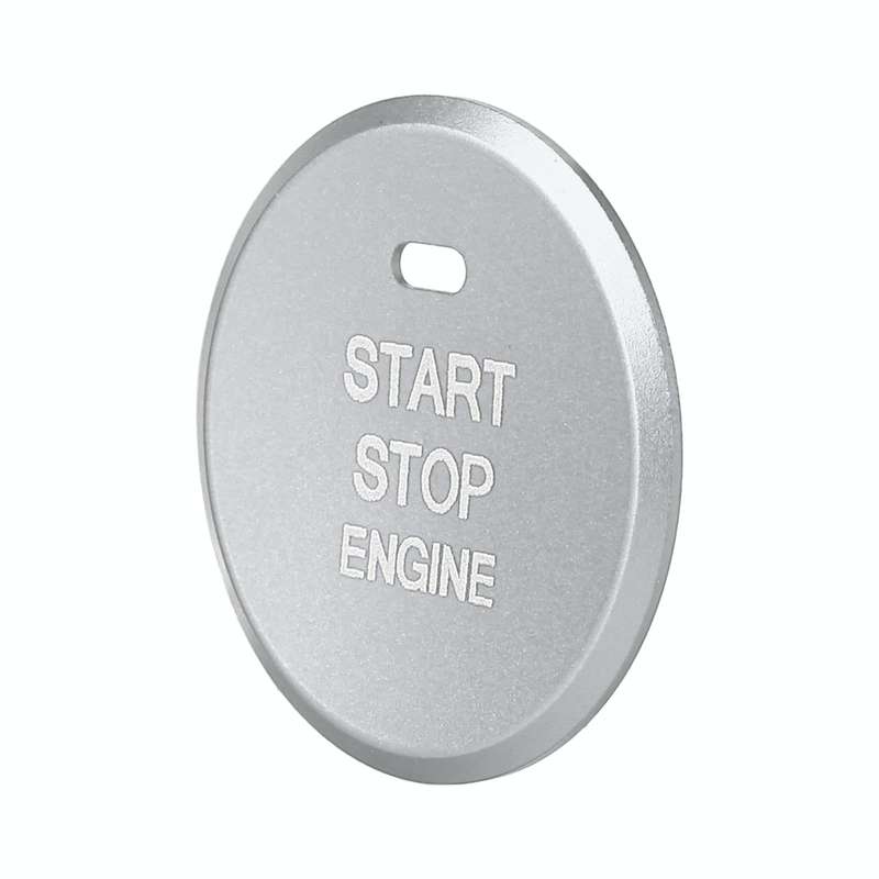 Car Engine Start Key Push Button Inner Ring Trim Sticker Decoration for Mazda Axela CX-30 2020 (S...