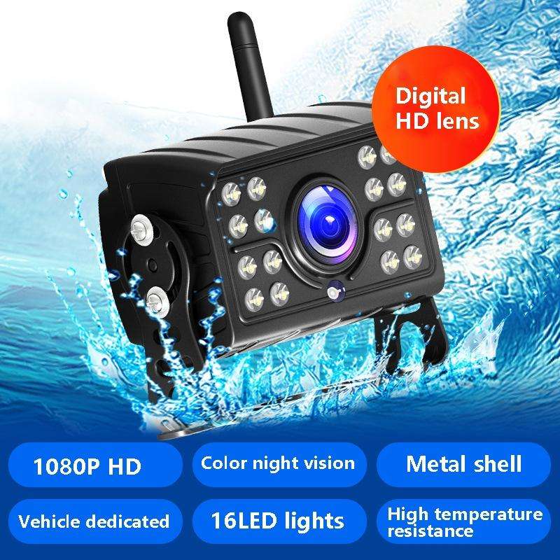 7 Inch Digital Wireless Reversing Image 1080P Video System Truck Monitoring Driving Recorder 2 Di...