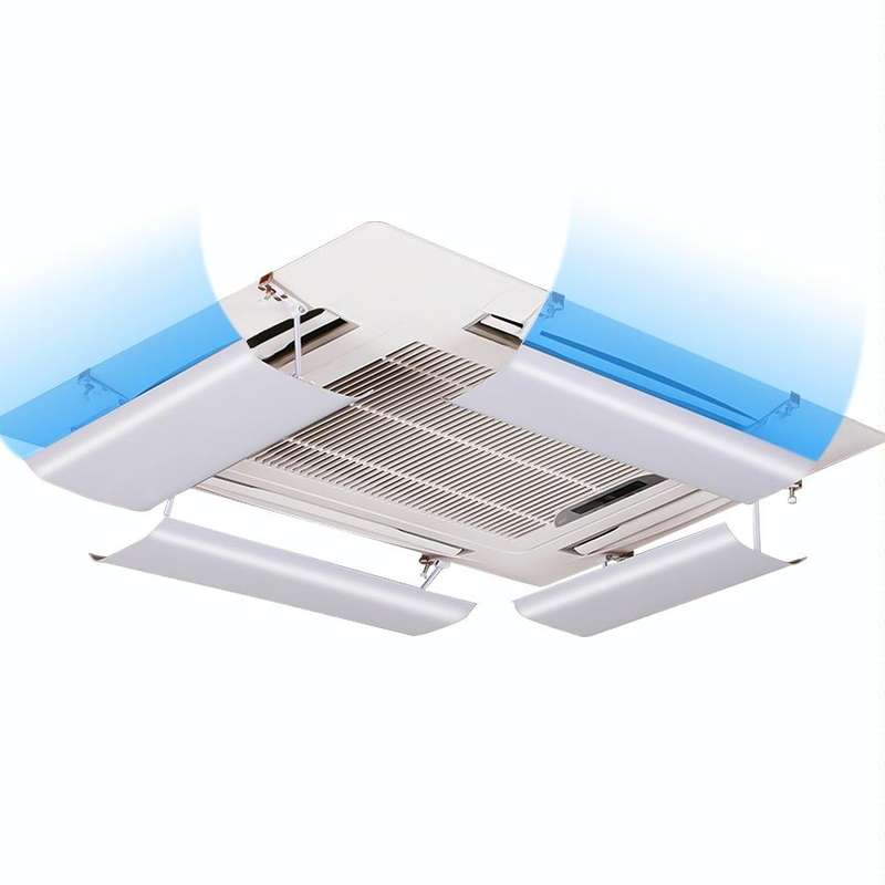 54cm Single Piece Central Air Conditioning Wind Deflector Shield Air-Conditioning Anti Direct Blo...