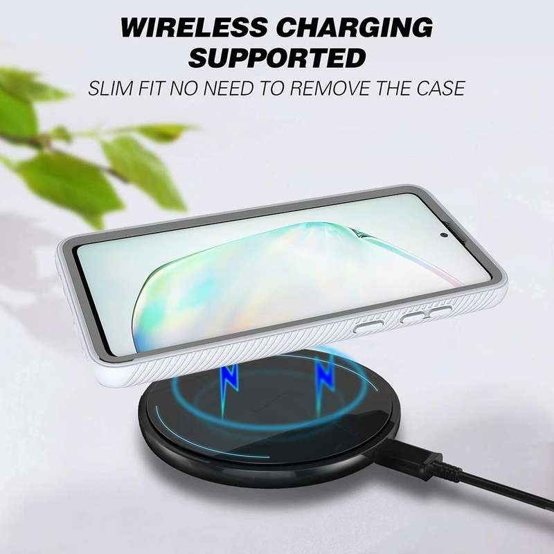 For Samsung Galaxy Note 10 Lite Starry Sky Solid Color Series Shockproof PC + TPU Protective Case...