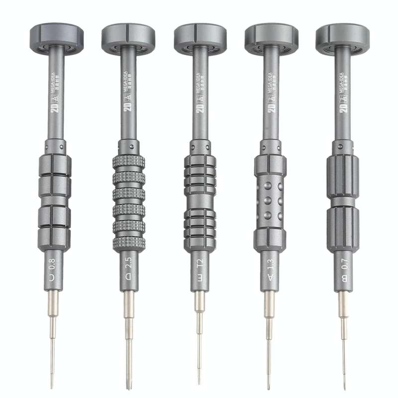 QIANLI 5 in 1 Multi-purpose 2D Grenade Magnetic Screwdriver Set