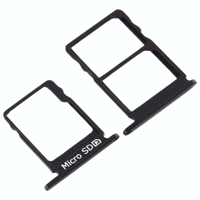 SIM Card Tray + SIM Card Tray + Micro SD Card Tray for Nokia 5 / N5 TA-1024 TA-1027 TA-1044 TA-10...