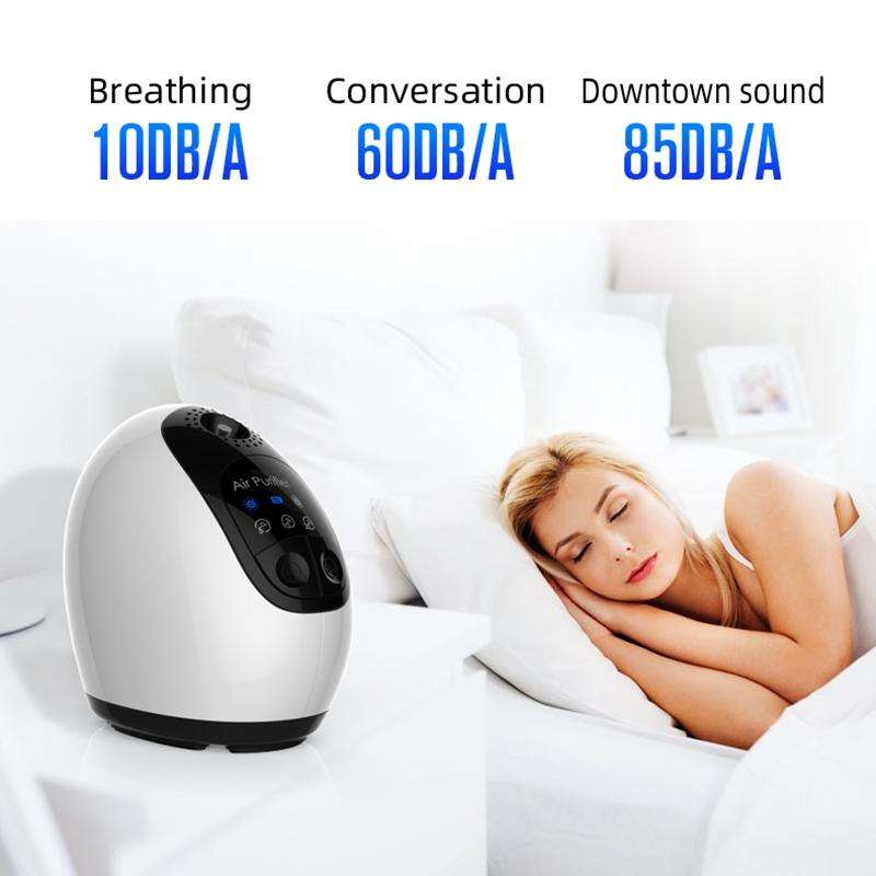 Negative Ion & Ozone Dual Mode Air Purifier Disinfection Machine To Remove Formaldehyde Bacteria(...