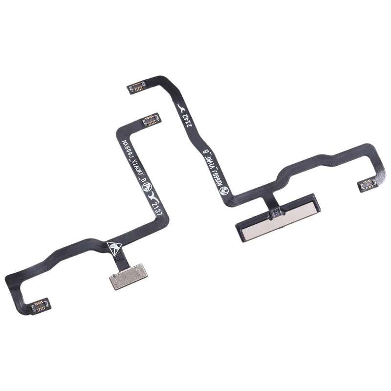 For ZTE Nubia Red Magic 6s Pro NX699J 1 Pair Power Button & Volume Button Flex Cable