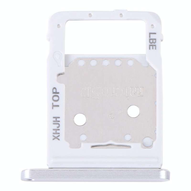 For Samsung Galaxy Tab S8+ SM-X800 Original SIM Card Tray + Micro SD Card Tray (Silver)
