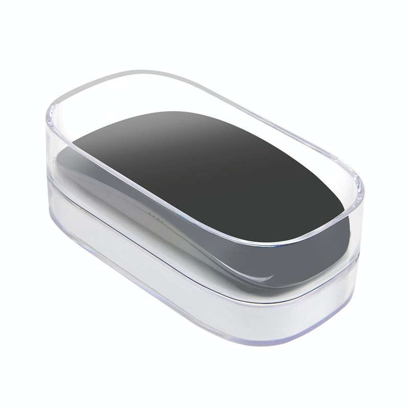 TM-823 2.4G 1200 DPI Wireless Touch Scroll Optical Mouse for Mac Desktop Laptop(Black)