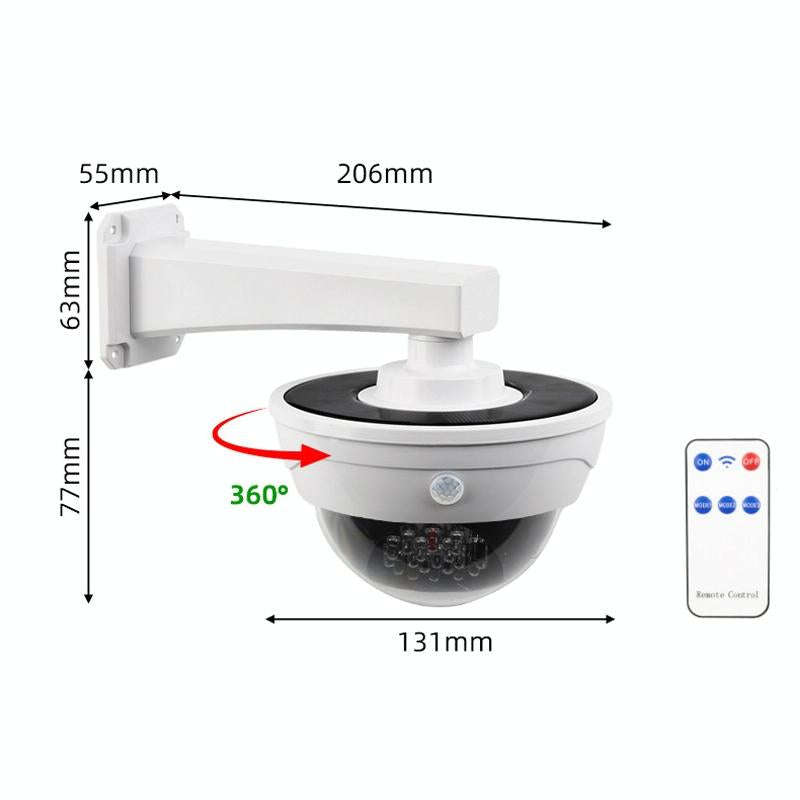 Solar Simulation Camera Monitoring Light Human Body Induction Wall Light(TY11301 LED)