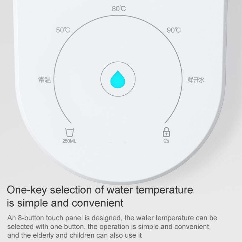 Original Xiaomi Youpin VIOMI MY2 Portable Intelligent Instant Heating Water Dispenser, Capacity :...