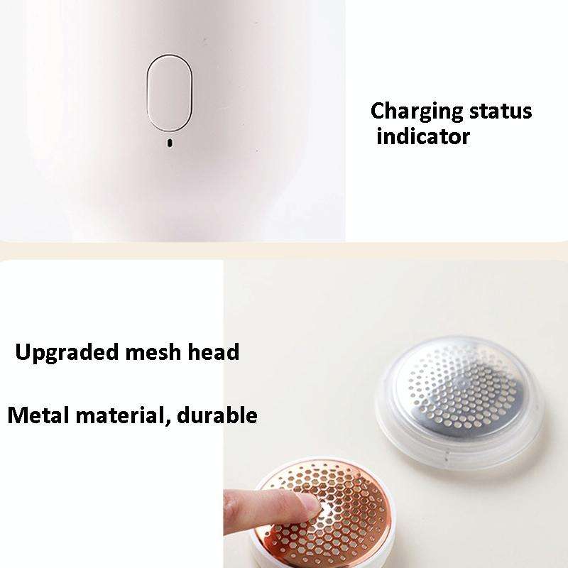 Rechargeable Hair Ball Trimmer Clothes Pilling Machine(White)