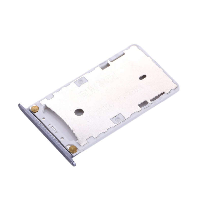 For Xiaomi Redmi Note 4 SIM & SIM / TF Card Tray(Grey)