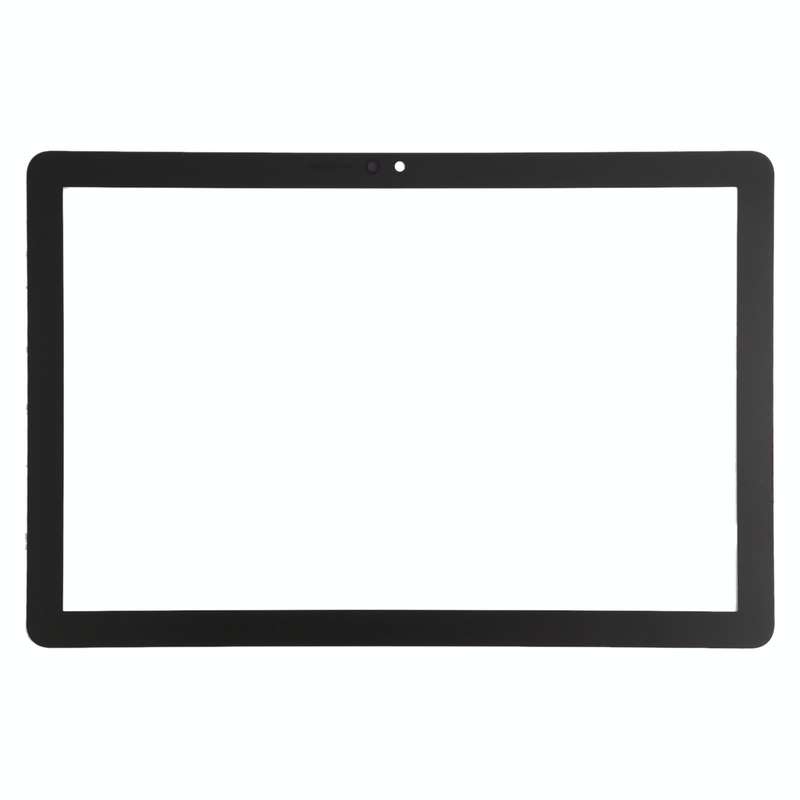 Front Screen Outer Glass Lens for Amazon Fire HD 10 (2021) T76N2B T76N2P (Black)