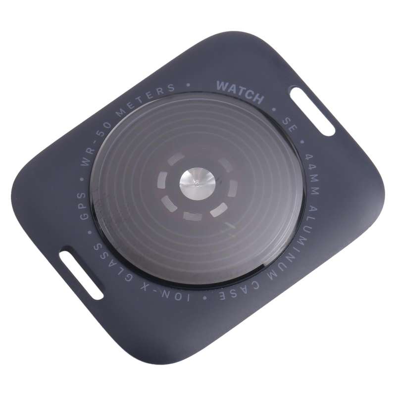 For Apple Watch SE 2022 44mm GPS Edition Rear Housing Glass Cover (Midnight)