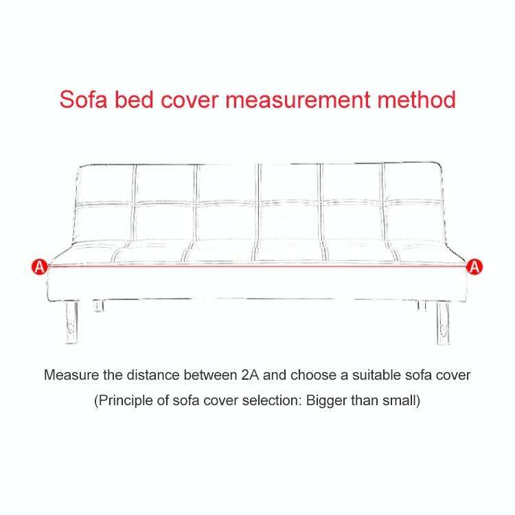 All-inclusive Cover Non-slip Armrestless Folding Sofa Bed Cover, Size:L(Dreamland)