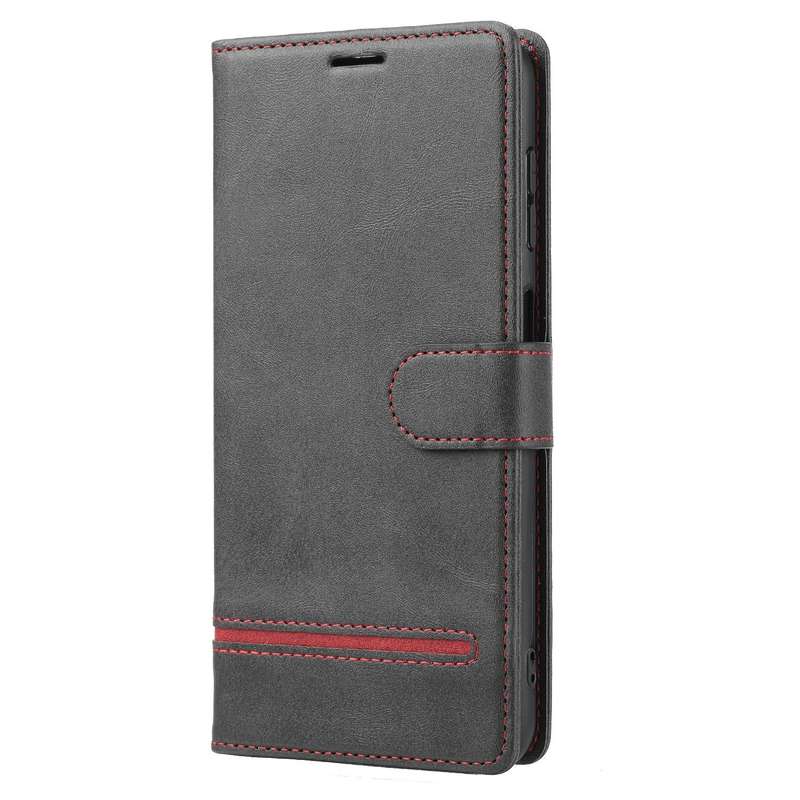 For OPPO Reno7 5G Classic Wallet Flip Leather Phone Case(Black)