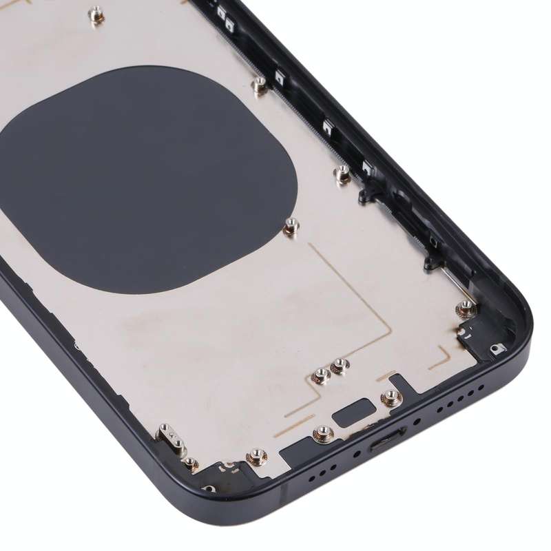 Back Housing Cover with Appearance Imitation of iP14 for iPhone XR(Black)