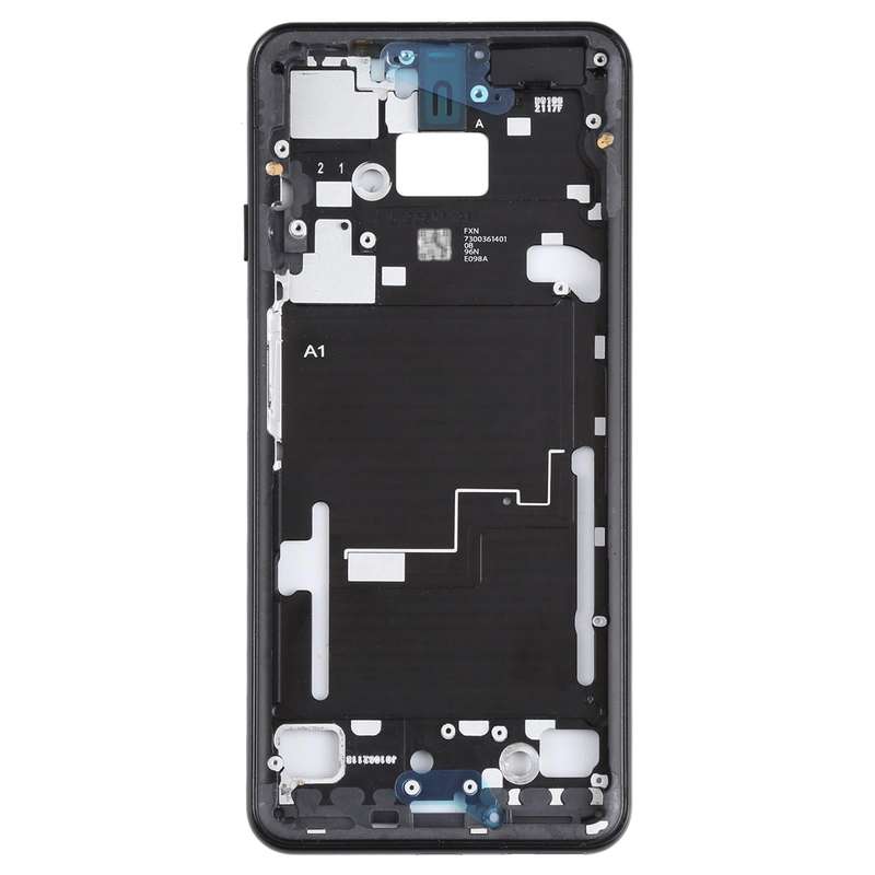Middle Frame Bezel Plate for Google Pixel 3(Black)
