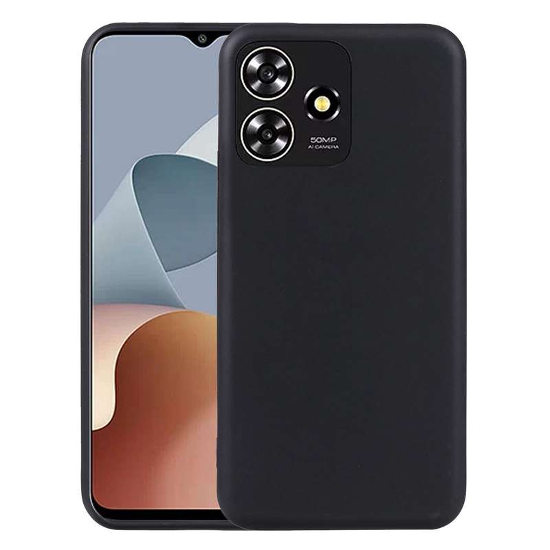 For ZTE Blade A73 4G/V50 Smart/Axon 50 Lite TPU Phone Case(Black)