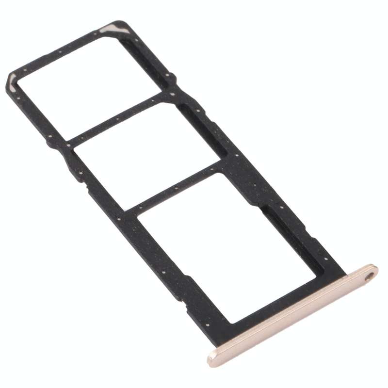 SIM Card Tray + SIM Card Tray + Micro SD Card Tray for Huawei Enjoy 20 SE 4G(Gold)