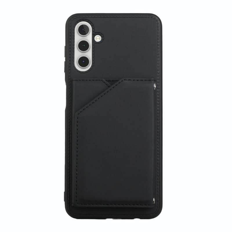 For Samsung Galaxy A13 5G Skin Feel PU + TPU + PC Back Cover Shockproof Phone Case with Card Slot...