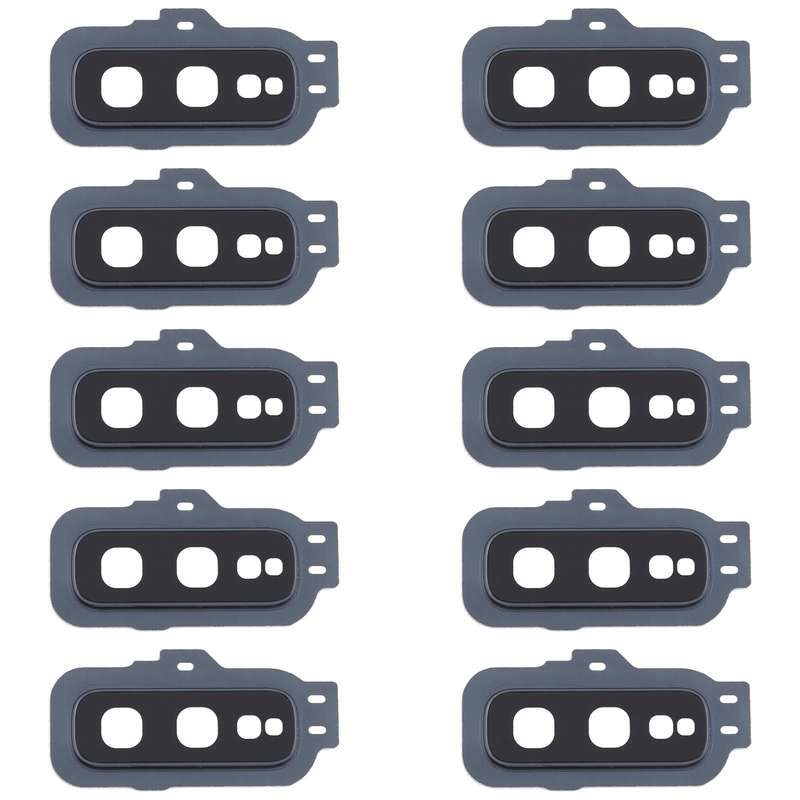 For Samsung Galaxy S10e 10pcs Camera Lens Cover (Black)