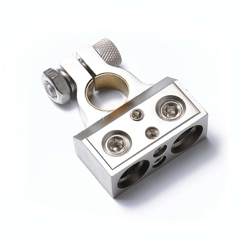 A0232 2 PCS Car Dual 1/0 & 8 Gauge Positive or Negative Battery Terminal