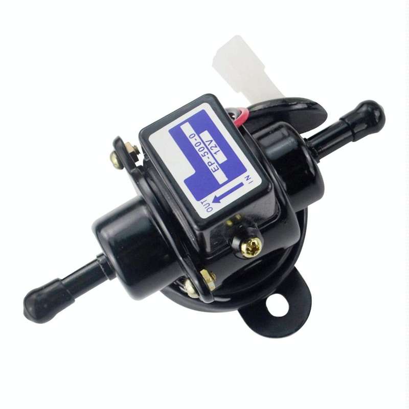 EP-500-0 12V Car modification Electric Fuel Pump (Black)