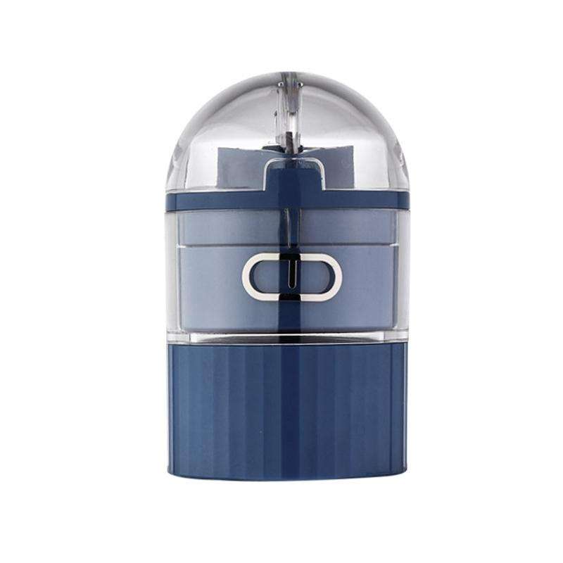 S0466 Medicine Cutter Tablet Grinding Cutter Medicine Dispensing Transparent Portable Storage Box...