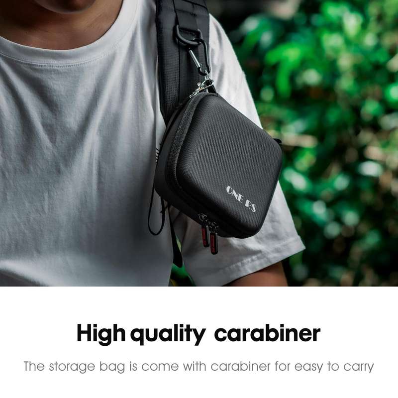 For Insta360 ONE RS STARTRC Camera PU Carry Case(Black)
