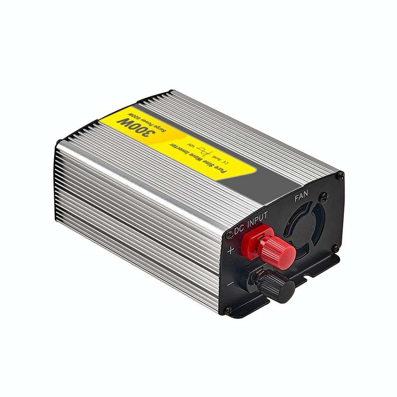 SUVPR DY-LG300S 300W DC 12V to AC 220V 50Hz Pure Sine Wave Car Power Inverter with Universal Powe...
