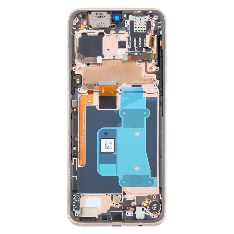 For LG V60 ThinQ US Version Original LCD Screen Digitizer Full Assembly with Frame (Gold)