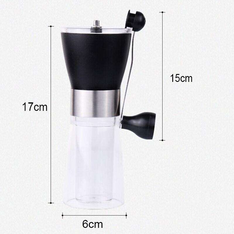 Portable Conical Burr Mill Manual Spice Herbs Hand Grinding Machine Coffee Grinder, Capacity: 36g