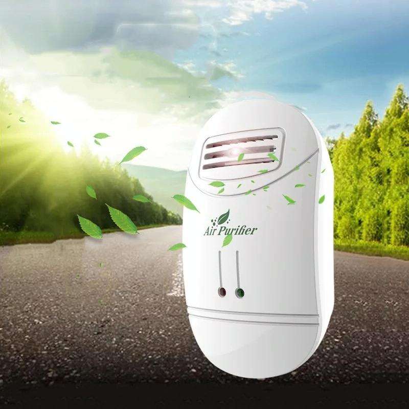 1200W Mini Negative Ion Formaldehyde Removal Second-hand Smoke Office Small Air Purifier(US Plug)