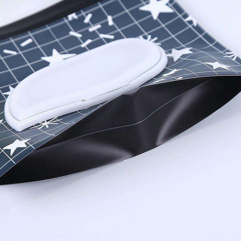 3 PCS Baby EVA Wet Wipes Bag Flip Removable Paper Towel Cosmetic Cotton Bag(Flowers)