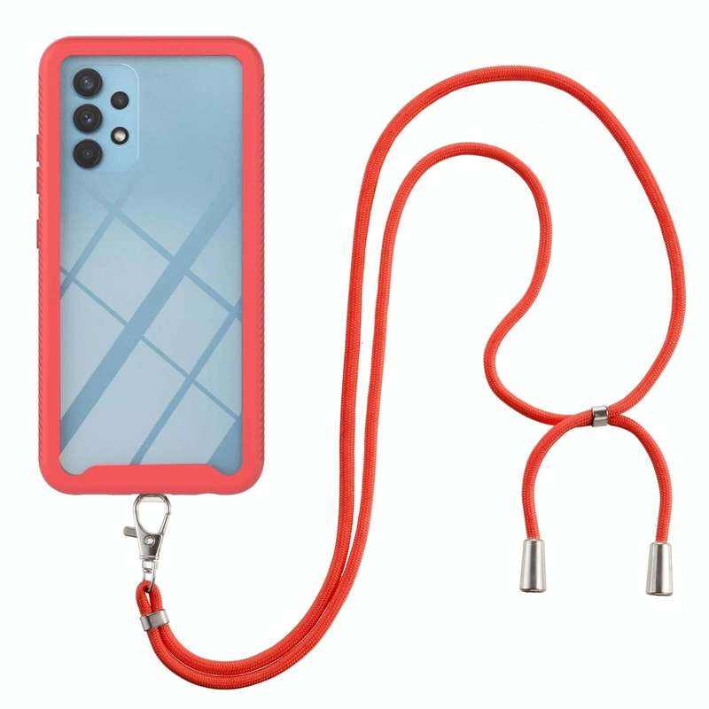 For Samsung Galaxy A32 5G Starry Sky Solid Color Series Shockproof PC + TPU Protective Case with ...