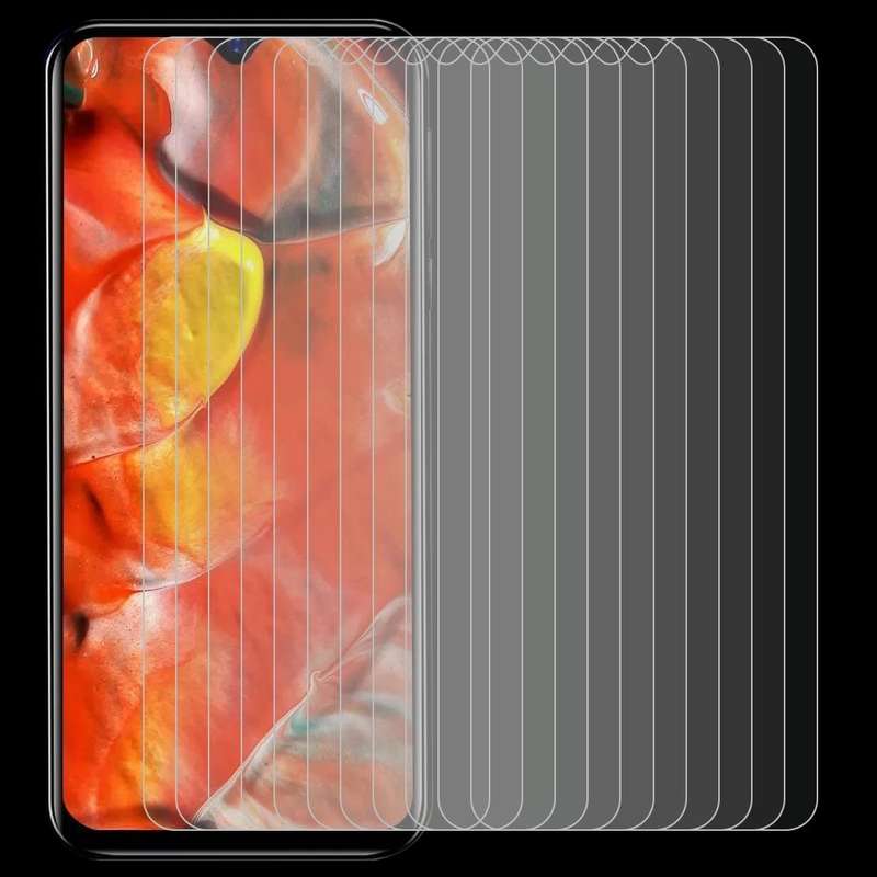 For Blackview A60 Plus 10 PCS 0.26mm 9H 2.5D Tempered Glass Film